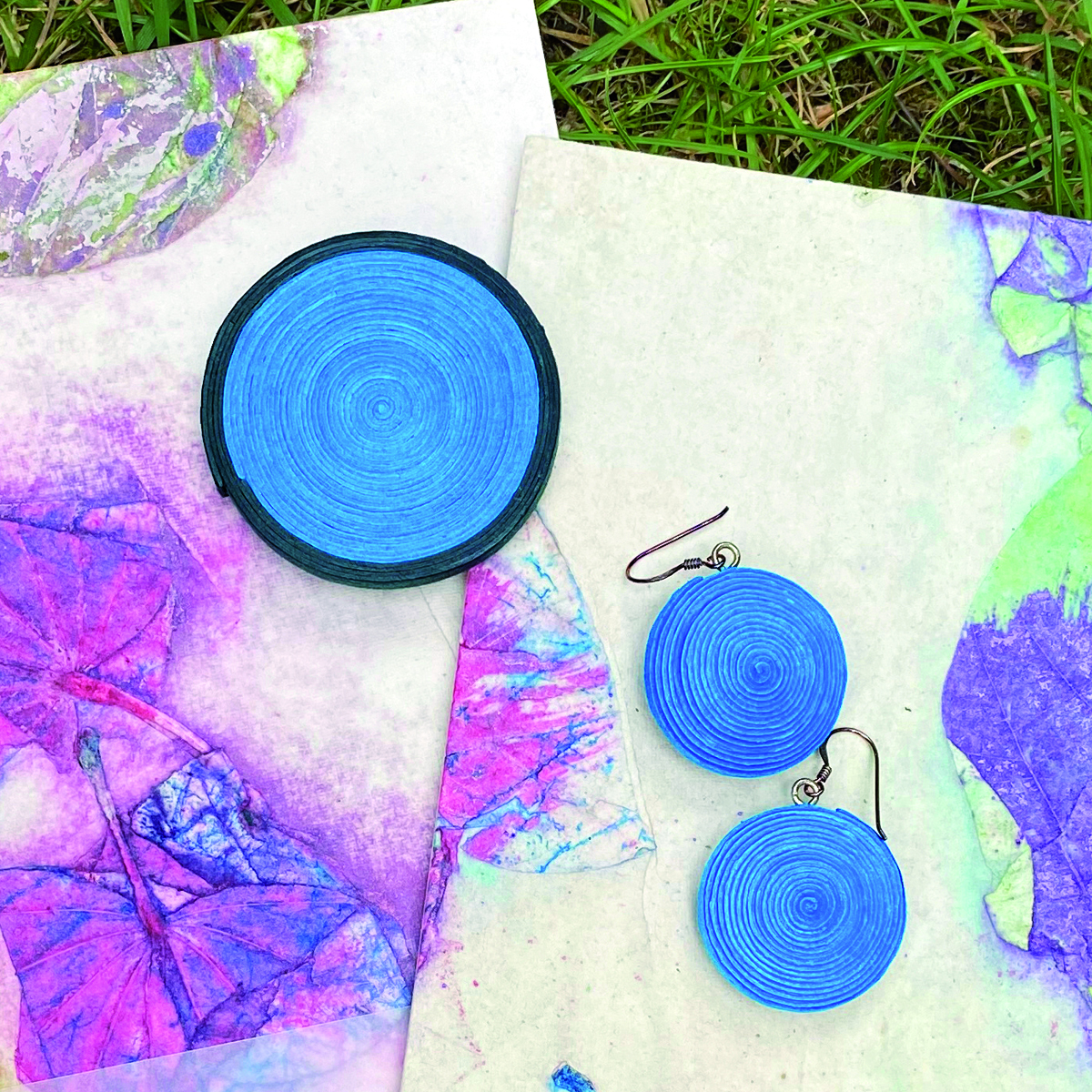 BR01_Türkis_Petrol2 BR01 Brosche Circle