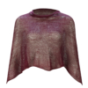 BU6110-bu Poncho Belle Burgund