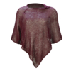 BU6110-bu Poncho Belle Burgund