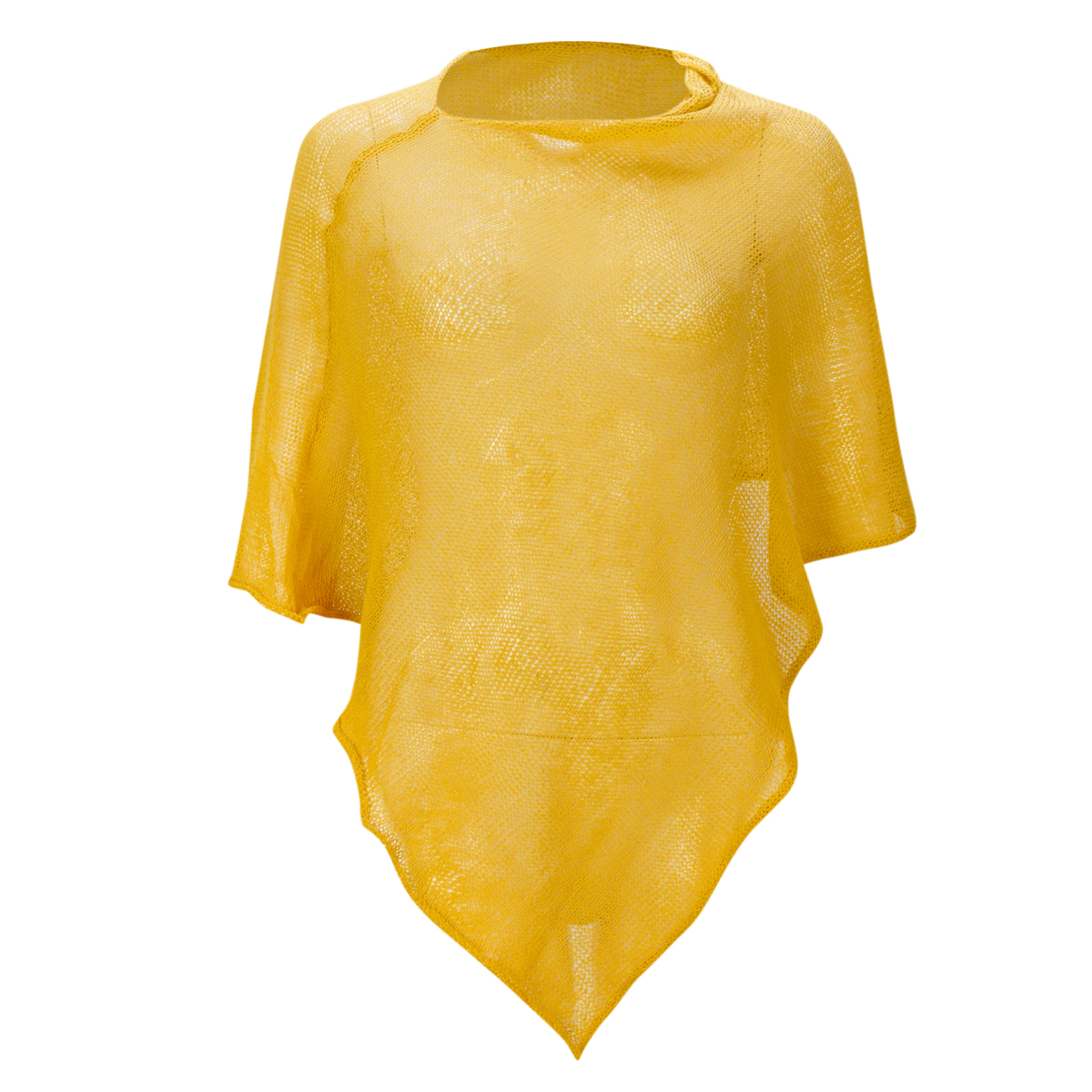 BU6110-ge Poncho Belle Sonnengelb