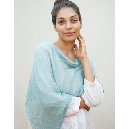 BU6110-oc Poncho Belle Ocean