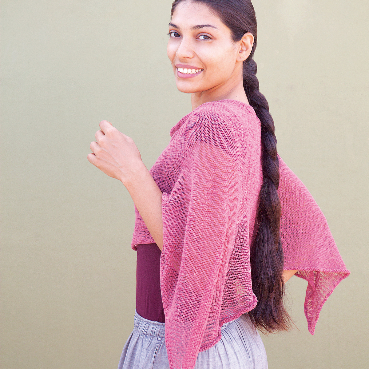 BU6110-ros_Poncho_Belle_Altrose2 BU6110-ros Poncho Belle Altrosé