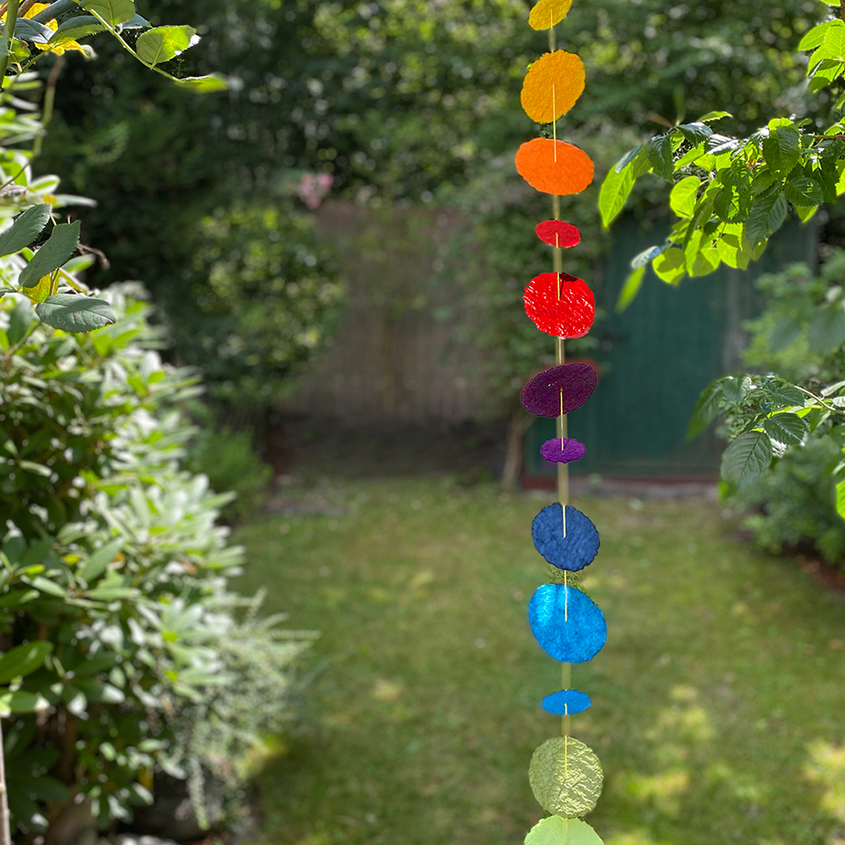 CC12-rainbow Girlande Cascade Regenbogen