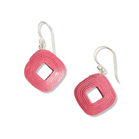 ER90-ros Ohrringe Diamond Altrosé