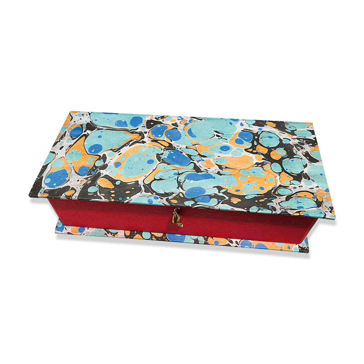 HO410-ro Schmuckschachtel Rot