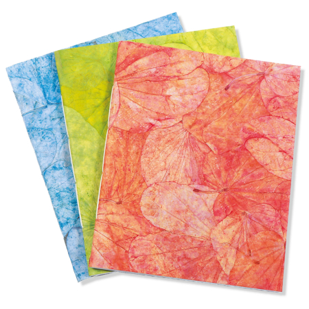 N04LP Notizbuch Lotus Pond 3Farben