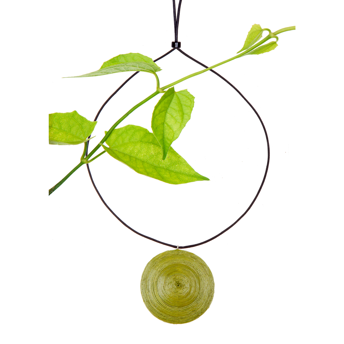 NL05-gr Halskette Ambikha Gruen