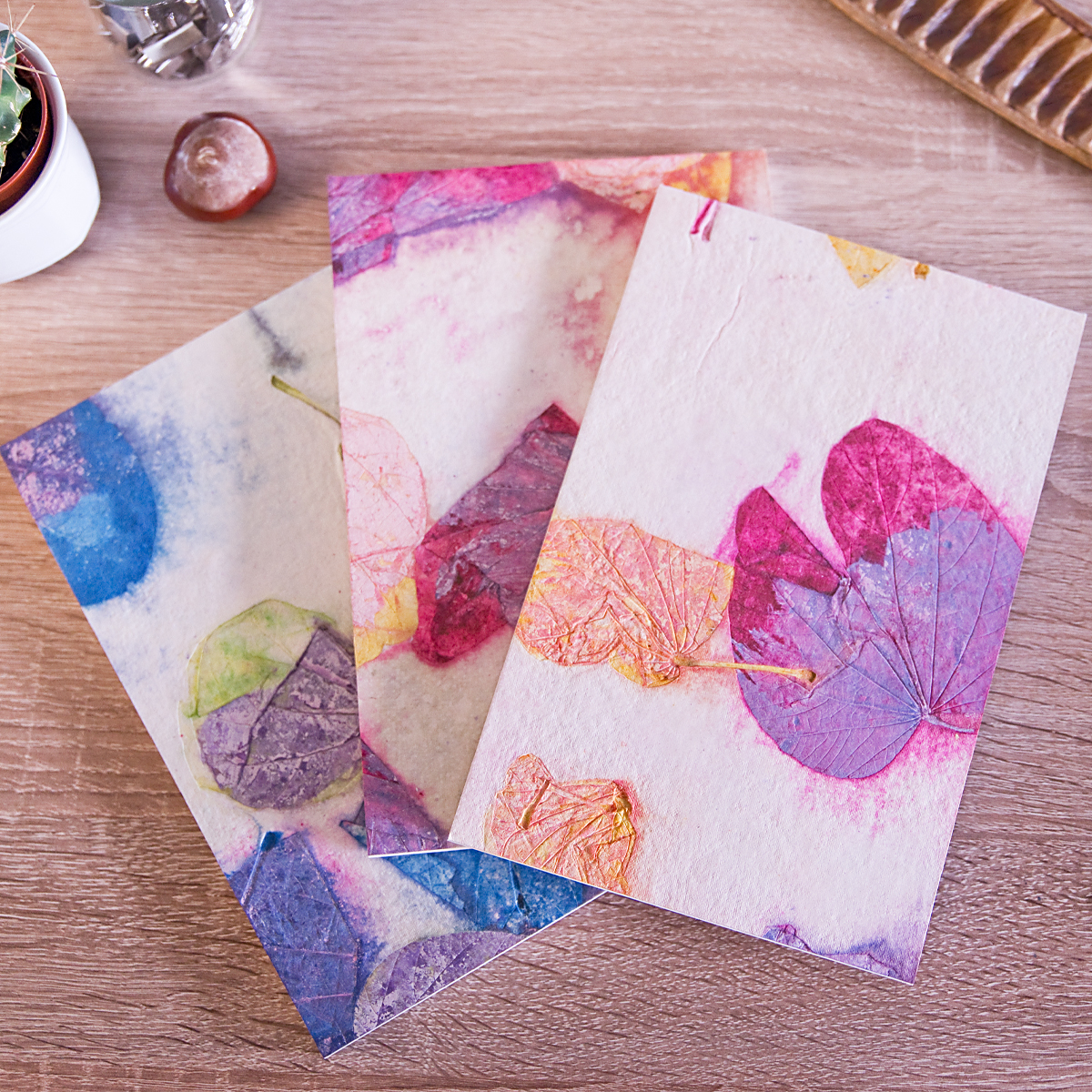 NP12FO Notizblock Bouquet