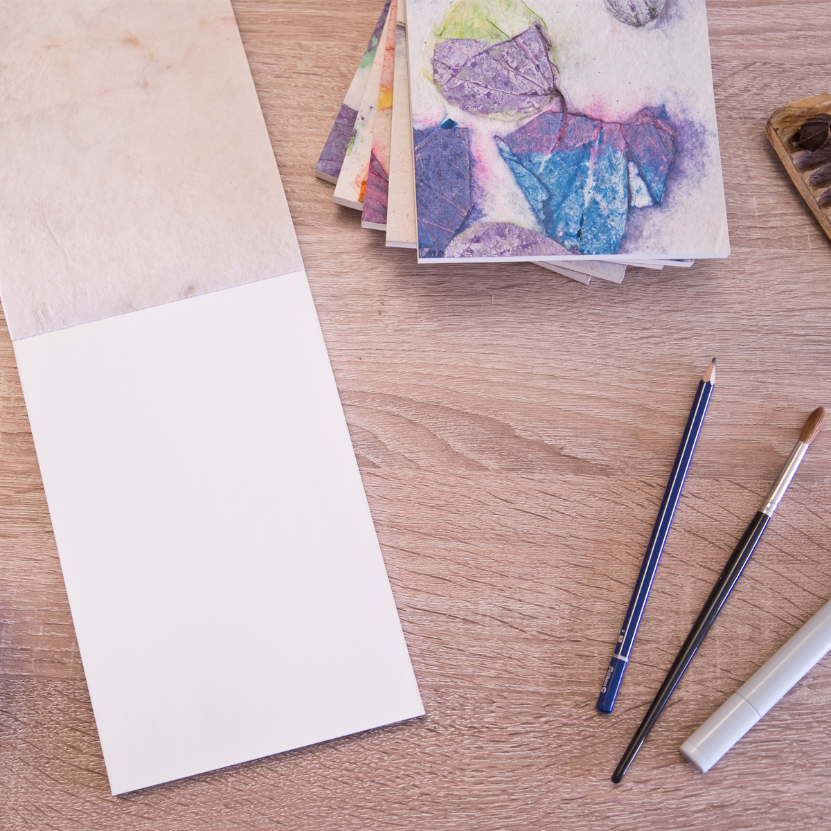 NP12FO Notizblock Bouquet