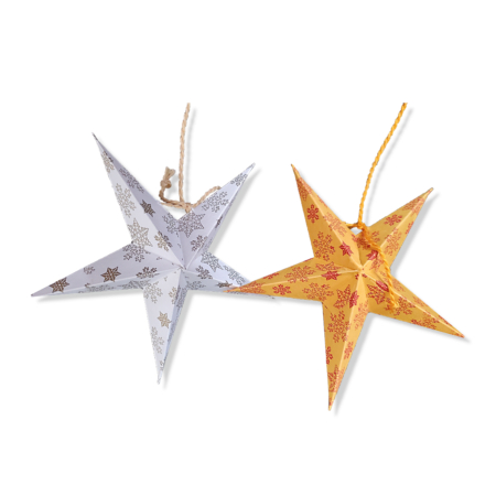 MS01-ge Faltsterne Gelb