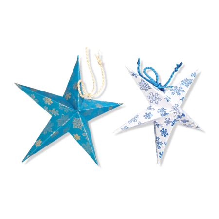 MS01-tue Faltsterne Türkis