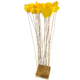 FL50/69-ge Dekoblumen Mix Pure Yellow