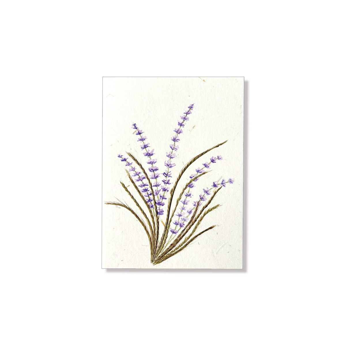 PU425f_Grusskarte_Hand-painted_Lavendel PU425f_Grusskarte_Hand-painted_Lavendel