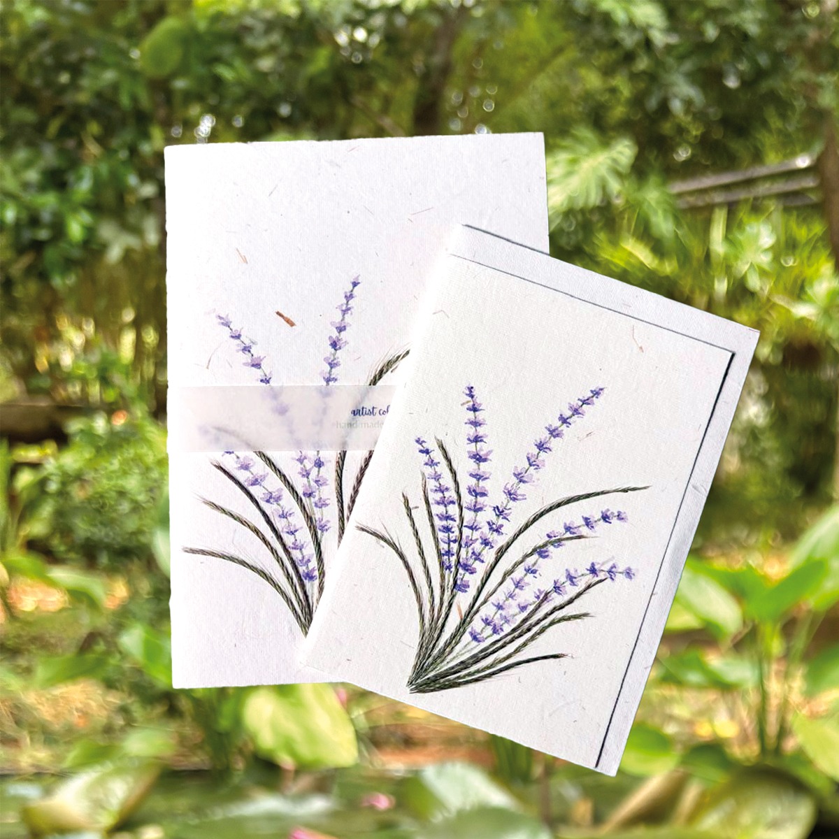 PU425f_Grusskarte_Hand-painted_Lavendel2 PU425f_Grusskarte_Hand-painted_Lavendel